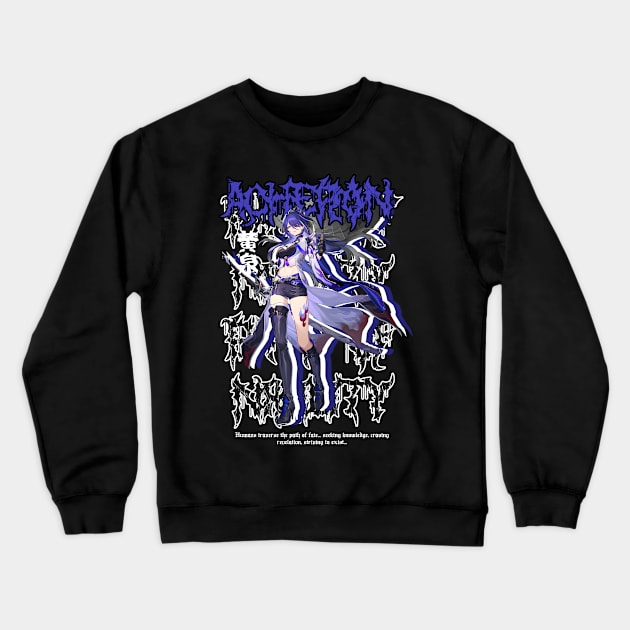 Acheron Metal Streetwear Crewneck Sweatshirt by DeathAnarchy